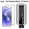 Для Huawei Nova 15 Pro Ultra Стекло IMAK Пленочная закаленная стеклянная пленка на весь экран в пылезащитной кабине Поддерживает разблокировку по отпечатку пальца