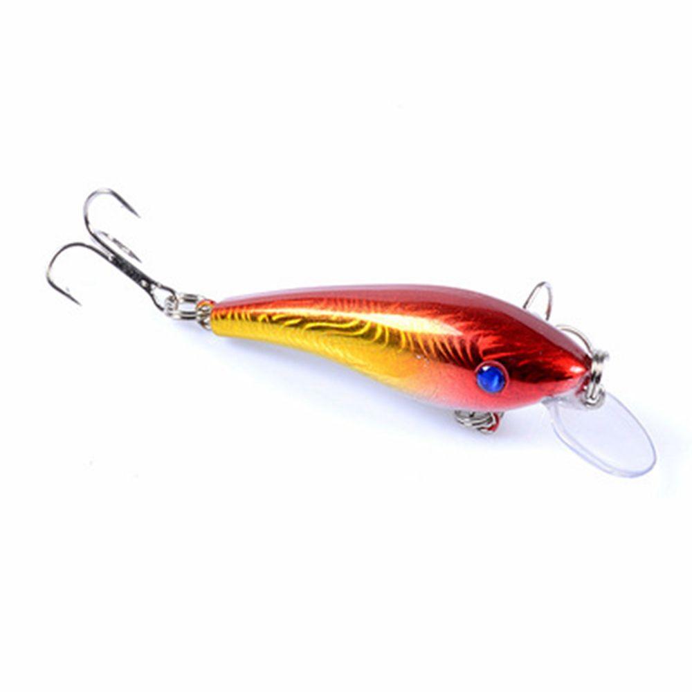 3D Eyes Crankbaits Wobbler Tackle Fish Hooks Minnow Lures Winter Fishing Minnow Baits