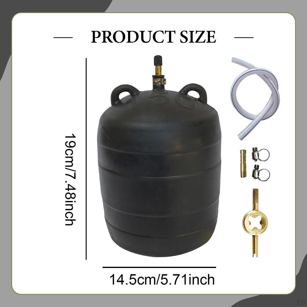 Надувная заглушка Испытательный шар для сантехники Давление для сантехников Обслуживающий персонал