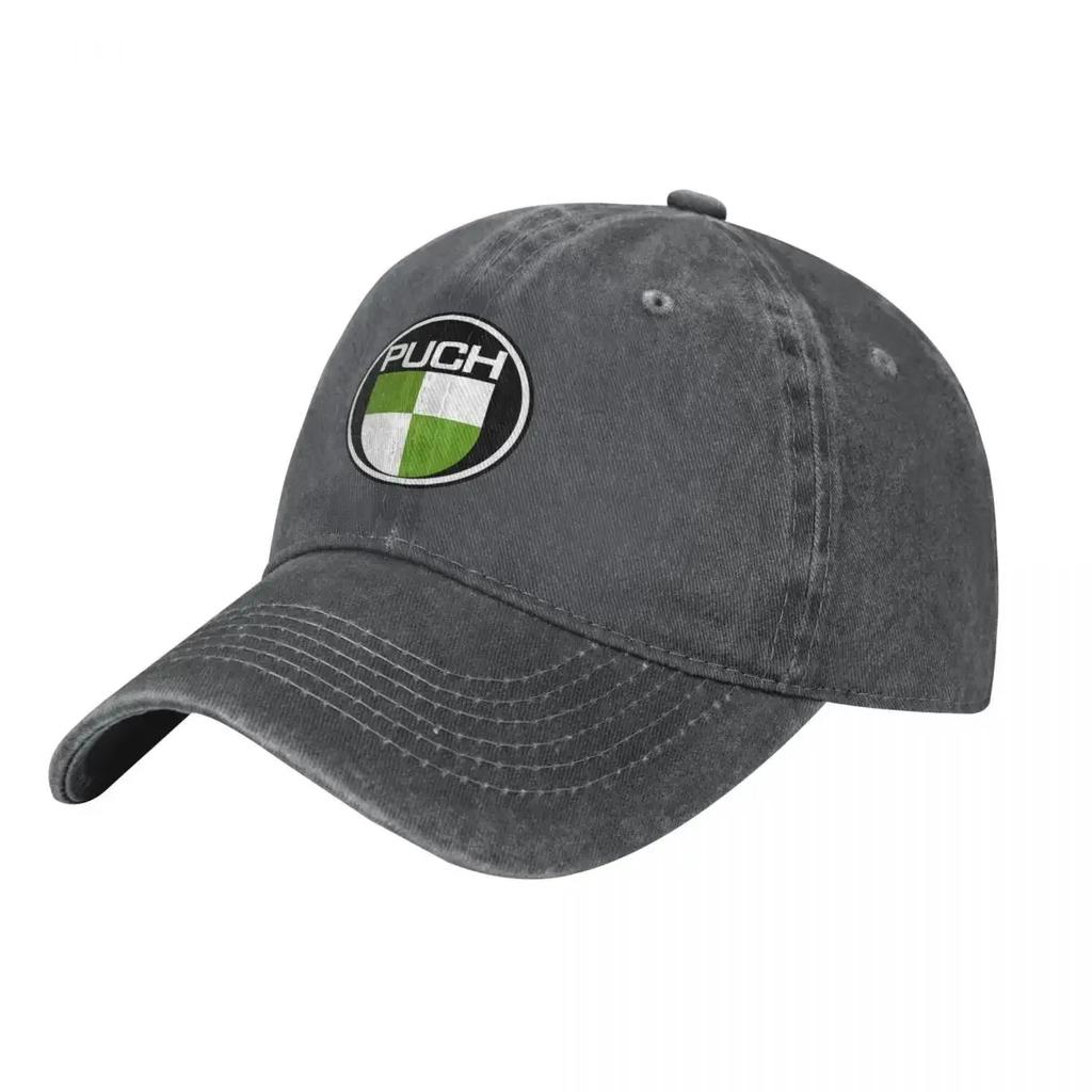 Puch Logo Fashion Baseball Cap Peaked Cap Unisexs Hat Womens Cap Hats