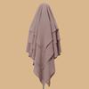 New Khimars Jubha Islamic Clothing Hijabs Musulman Prayer Garment Long Khimar Ramdan Eid Muslim Long Hijab Headcarf Women