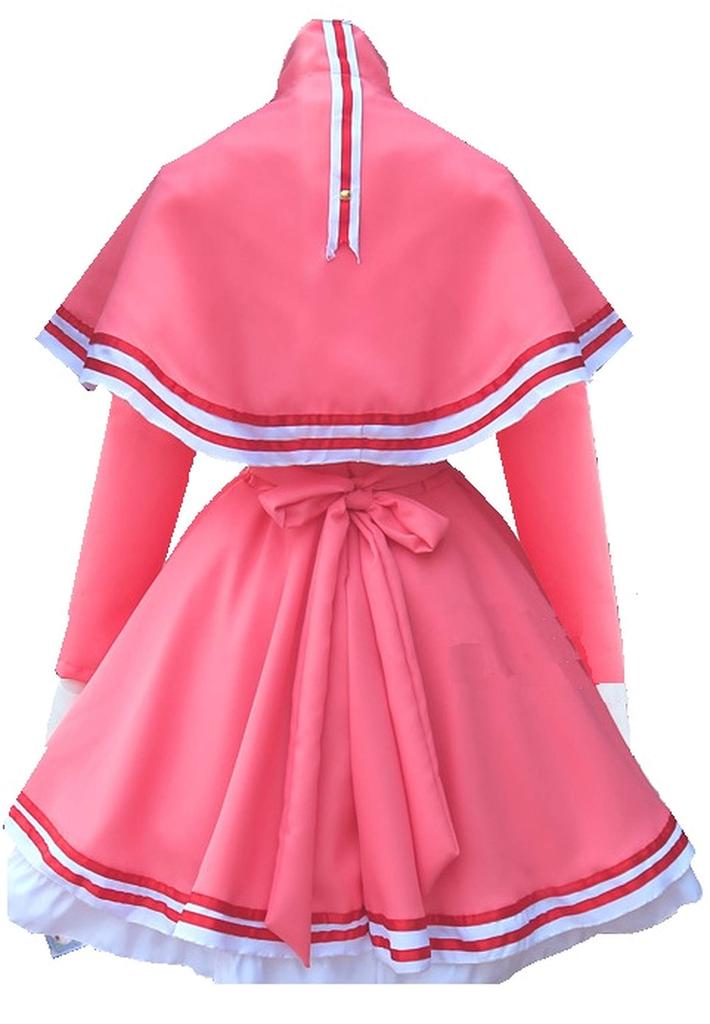 [Hosaku Co., Ltd.] Боевая форма волшебницы Сакуры, Костюм для косплея игрового персонажа, Мероприятие, Вечеринка, Маскарад (Тип Б)