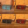 Retro Style Wooden Storage Box With Password Lock For Bedroom Organization