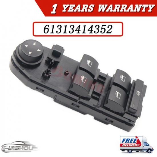 Car Door Window Switch 61313414352 Front Left Standard For BMW X3 2004 DWS-898