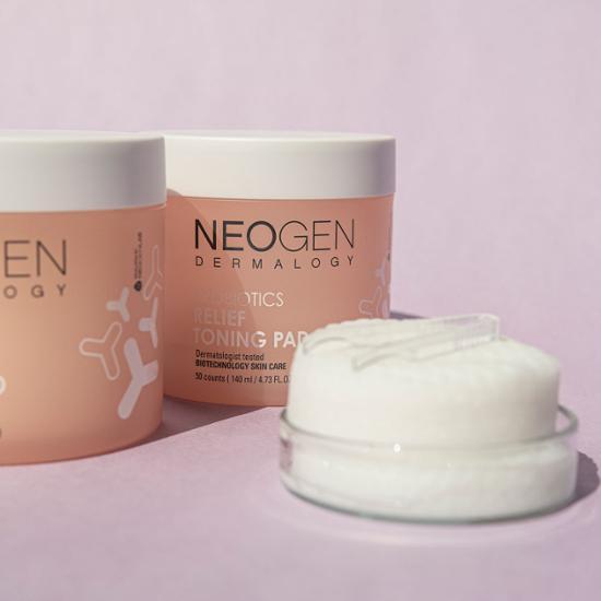 NEOGEN Пробиотики Рельеф Тонизирующие Подушечки 50 Листов