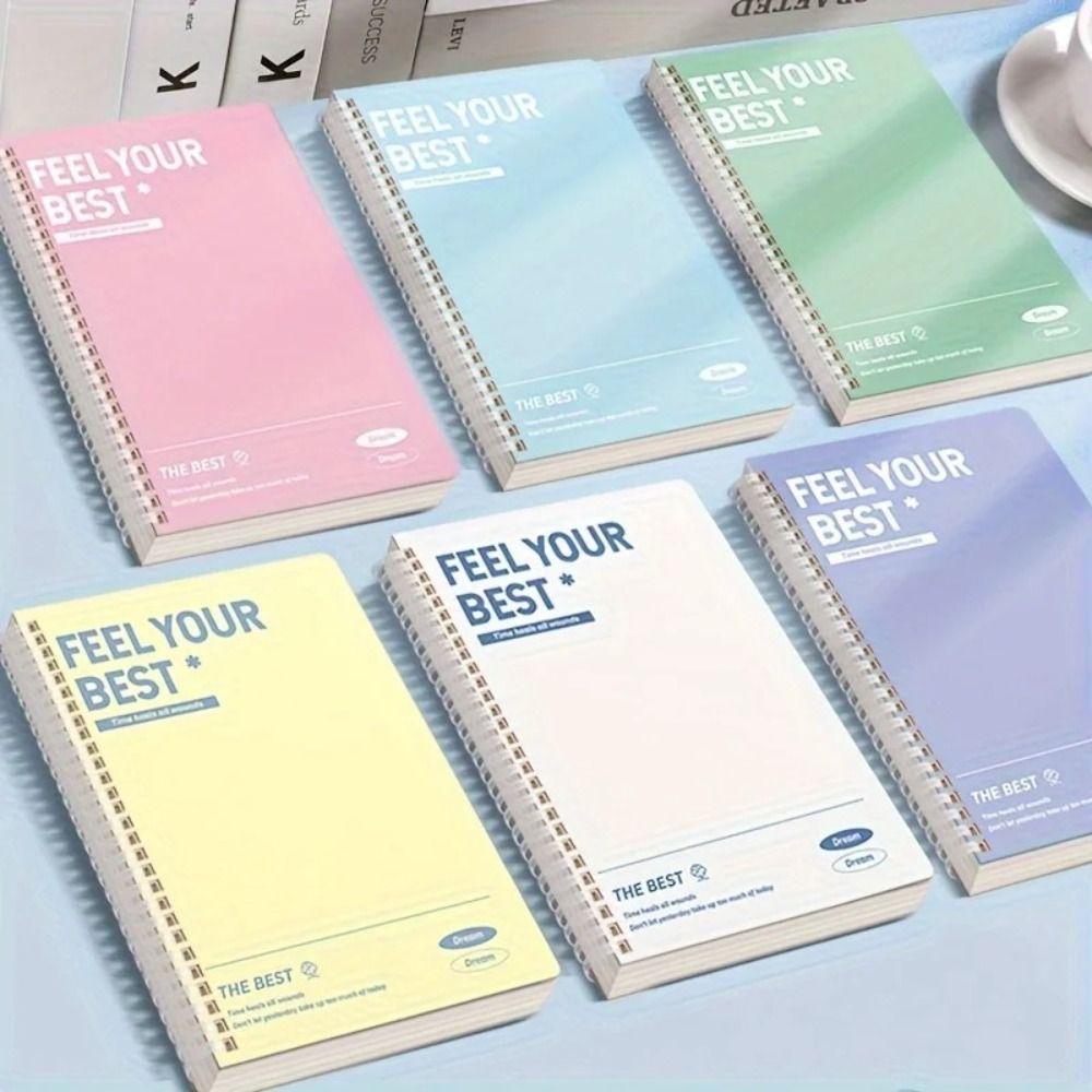 60Sheets/Book A5 Notepad Color Diary Book High Quality Hand Account Book School Office