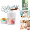 Compact Manual Ice Crusher Hand Crank Snow Cone Maker Portable Non-electric Ice Shaver For Home Use