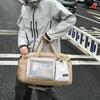 Новая дорожная сумка, для коротких поездок, деловых поездок, легкая сумка-даффл большой вместимости, модная сумка для йоги и фитнеса для мужчин и женщин