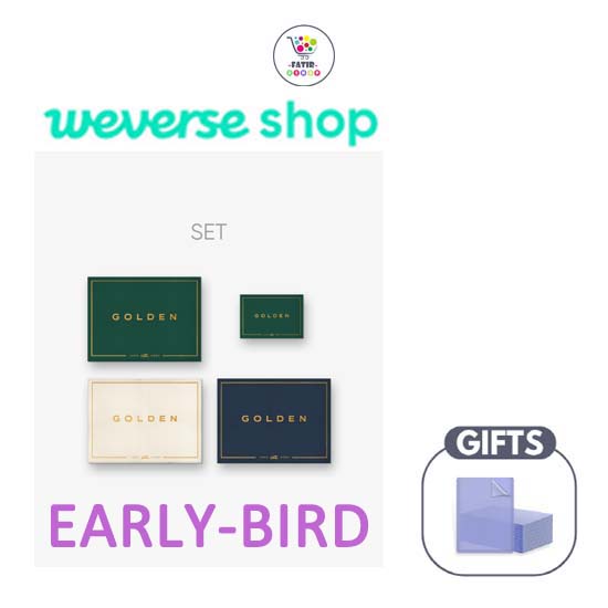[Предзаказ] Jung Kook (BTS) - сет соло альбомов GOLDEN (POB от WEVERSE)