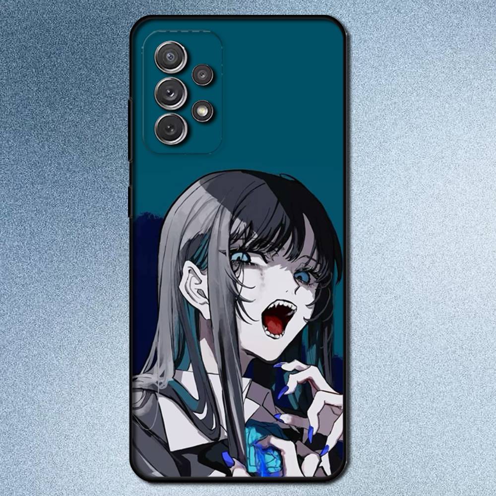 Ado Kyogen X Uta Phone Case For Samsung S25,S24,S21,S22,S23,S30,Ultra,S20,Plus,Fe,Lite,Note,10,9,5G Black Cover
