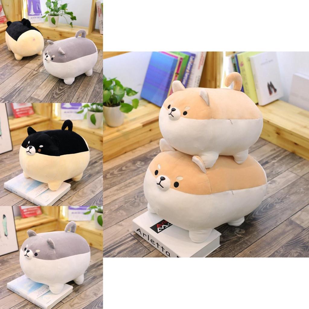 Очаровательная плюшевая игрушка собака Сиба-ину с мягким дизайном корги чай, идеально подходящая для детей