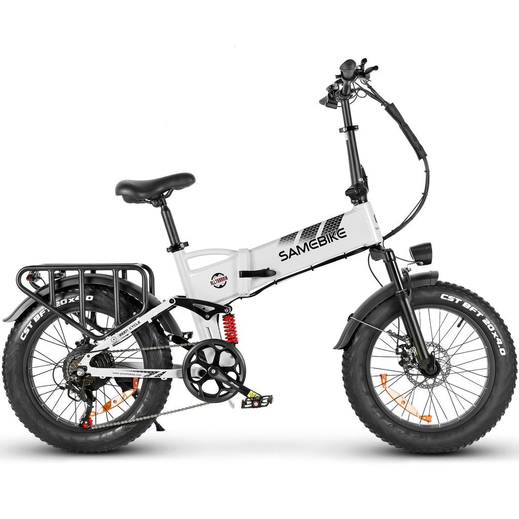 SAMEBIKE Складной электрический велосипед RS-A02 Pro, 20 дюймов, с аккумулятором 48V15AH
