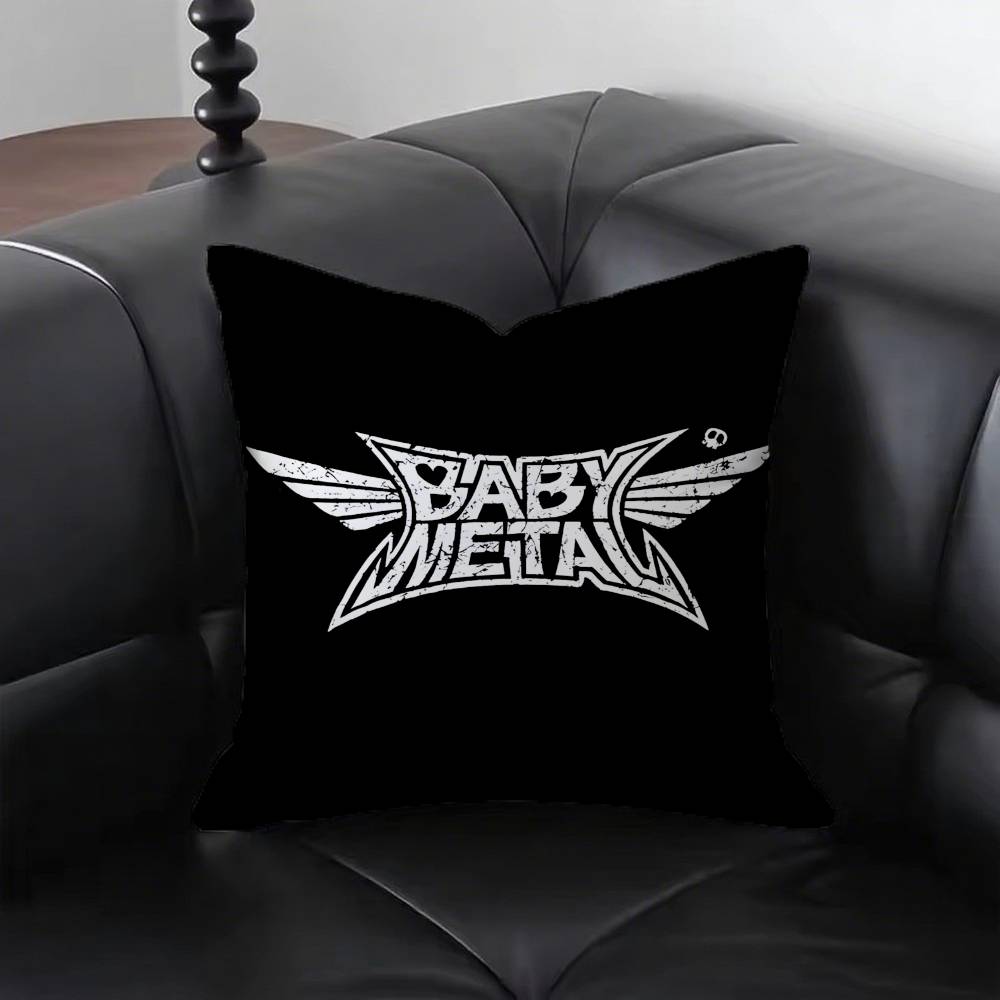 Милая Japanese Rock Подушка Babymetal Наволочка Модная Квадратная Наволочка Спальня Диван Комната Ins Декор Отдых