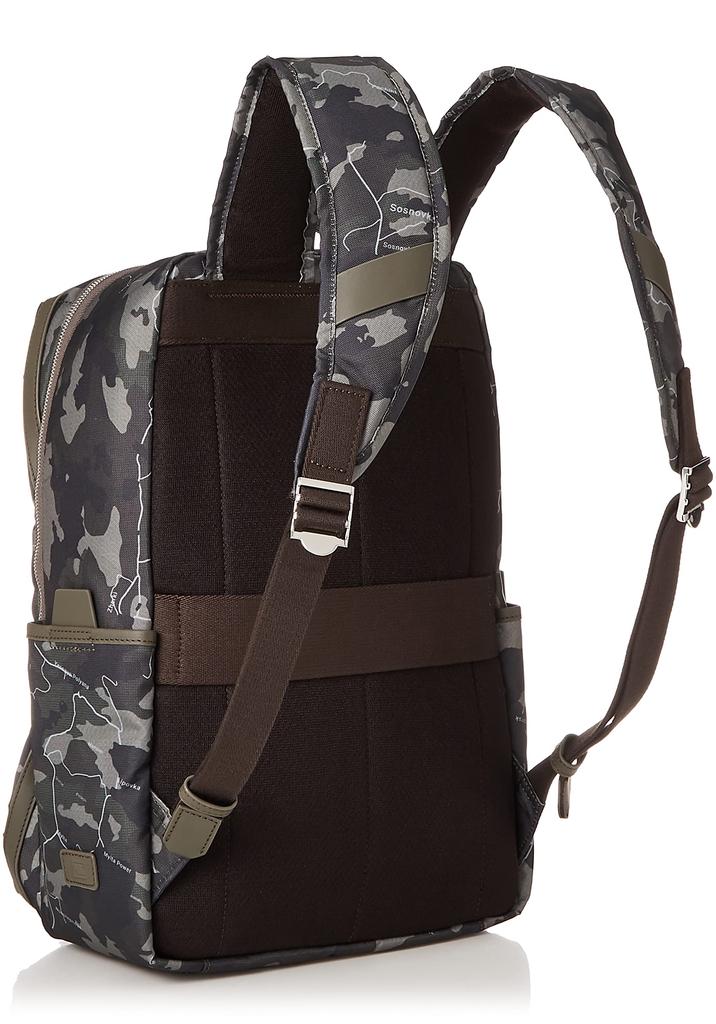 PUBG A4 совместимый дюймовый отсек для ПК с брелоком в виде сковороды лимитированный рюкзак 92485 Хаки [Orobianco] 13.3 Мужской