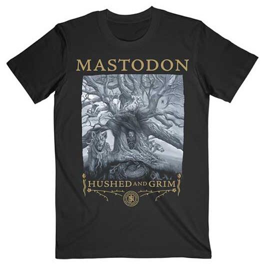 Футболка Mastodon Hushed And Grim Cover S-XXL Официальная футболка метал-группы