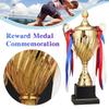 Metal Material Gold Trophy Cup Large Size Winner Trophies First Place Trophies  Celebration Events