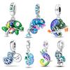 Оригинальные Шармы Медные Шармы Хамелеоны Бусины Подходят для Оригинального Браслета 3 мм для Женщин DIY Изготовление Изысканных Ювелирных Изделий Подарок