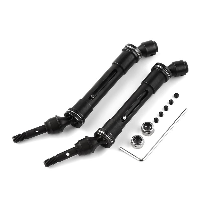 Steel CVD Front & Rear Drive Shaft Assembly Heavy Duty for 1/10 Traxxas Slash 4X4 Slash Rustler VXL Stampede 4X4 VXL Car Parts
