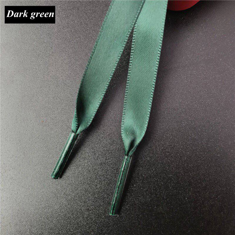 Silk Shoe Laces Satin Ribbon Flat Shoelaces Women Sneakers Shoelace Boots Laces for Shoes Length 80CM 100CM 120CM 150CM