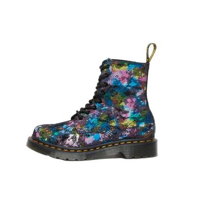 Доктор. Martens 1460 Замшевые Удобные Универсальные Короткие Ботинки Женские ботинки Черные 27245001