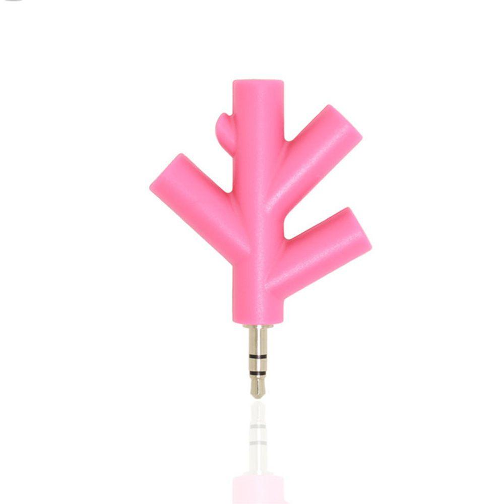 Разветвитель для наушников Aux Multi 4 Way 3,5 мм, порт для адаптера наушников