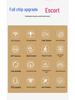 360° Двухлинзовая WiFi Домашняя Камера Наблюдения HD 2 Мп