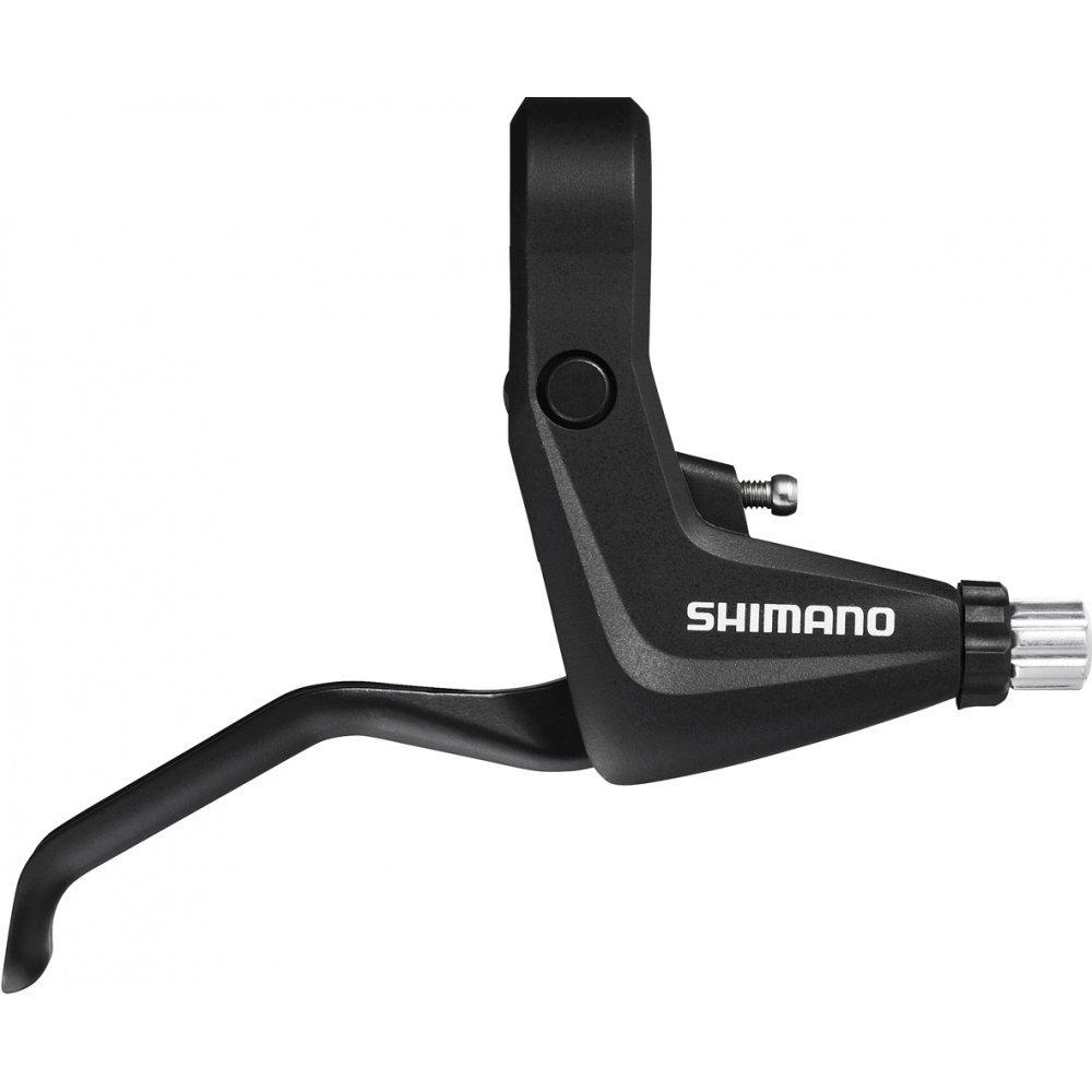 SHIMANO Рычаг тормоза черный левый и правый набор рычагов 2 пальца EBLT4000PAL ALIVIO (ТРЕККИНГ) BL-T4000-P
