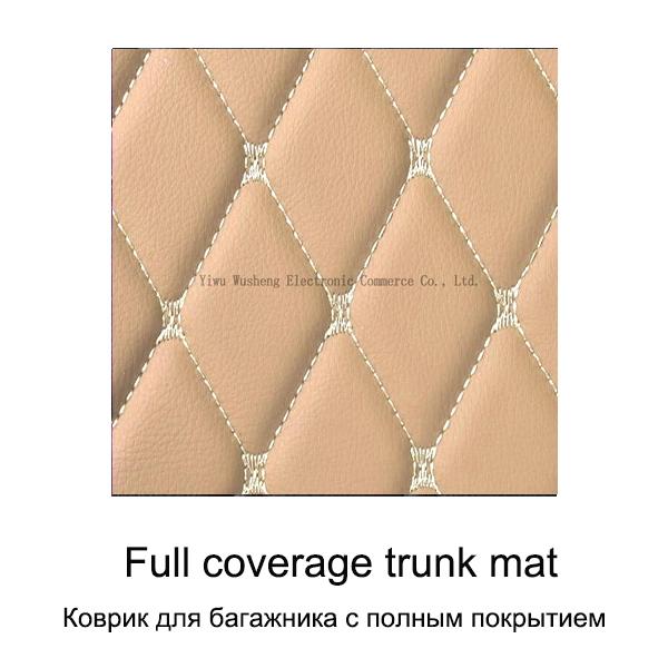 Full Coverage Car Trunk Mats for Mercedes Benz GLA GLB GLC Coupe 2016-2022 Interior Details Car Accessories