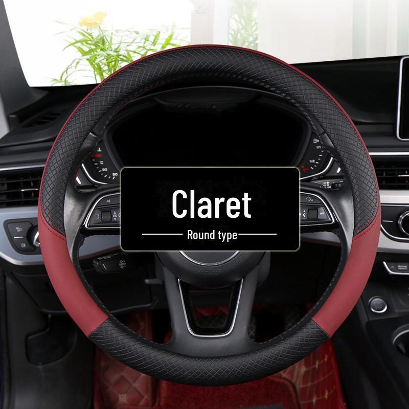 All-Season Universal Steering Wheel Cover for Trucks, Buses, and Coaches (40-50CM)