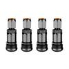 4pcs Universal Car Tubeless Aluminum Alloy Air Bicycle Tire Valve Stems Caps Tyre Wheel Round Cover Auto Accessories Stems & Cap
