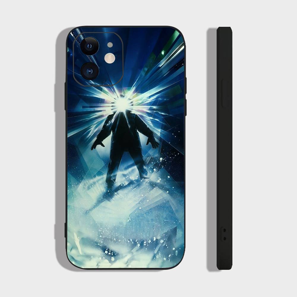 Вещь-Т - Триллерный Фильм Джона Карпентера Чехол для Телефона Для IPhone 17 Air 16 15 14 13 Pro Max 11 12 Черный Силиконовый Чехол