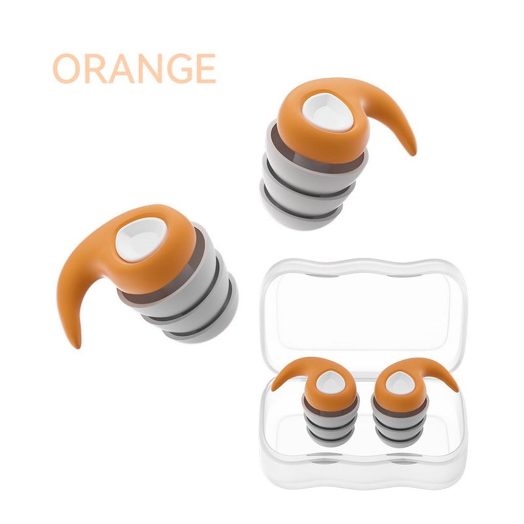 Беруши, мягкие силиконовые шумоподавляющие многоразовые беруши для сна, работы, учебы, путешествий, стрельбы и многого другого, 1 пара