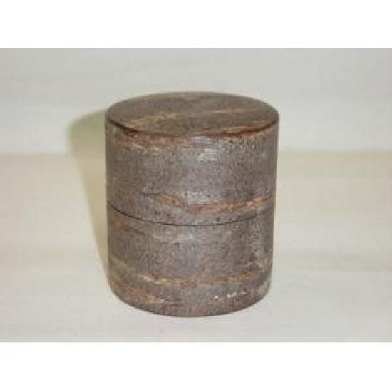 Fujiki Denshiro Shoten кожаная банка для чая из мраморной кожи 30290 (Плоский)
