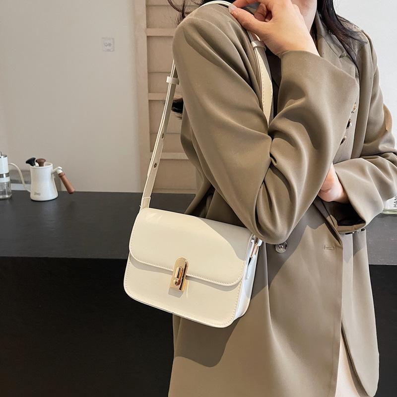 Маленькая сумка в стиле ретро в стиле Гонконга 2024 года, новая женская сумка из высококачественной фактурной ткани, сумка через плечо для поездок на работу, сумка-мессенджер прилив