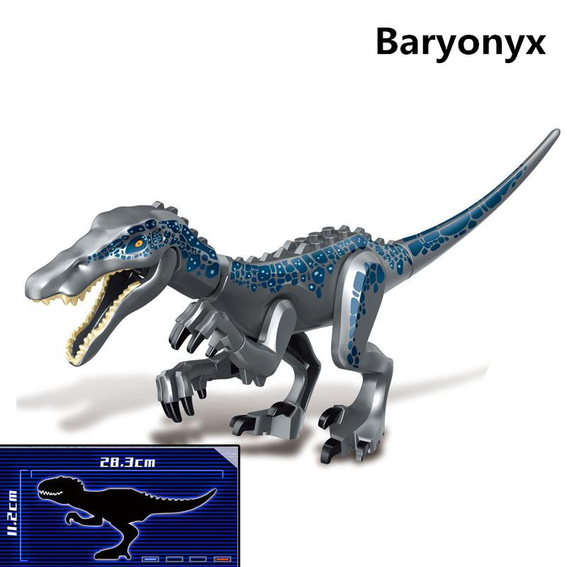 28 см Огромный Раптор Карнотавр Строительные блоки Динозавр Кирпичи Тираннозавр T-Rex Собрать Детские игрушки Детский подарок Рождественские подарки