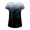 Women's V Neck T Shirts Sleeveless Tops Fashion Casual Printed Tees