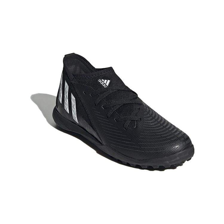 adidas Predator Edge.3 TF J Black White Детские кроссовки Core-Black Cloud-White Ярко-красный GZ2895