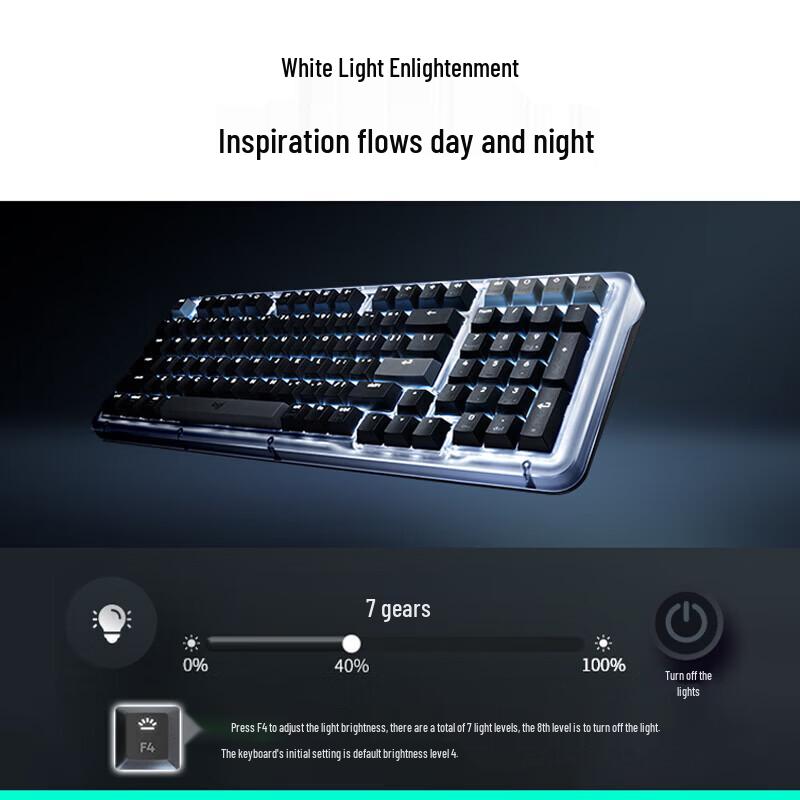Беспроводная механическая клавиатура Logitech ALTO KEYS K98M AI Custom