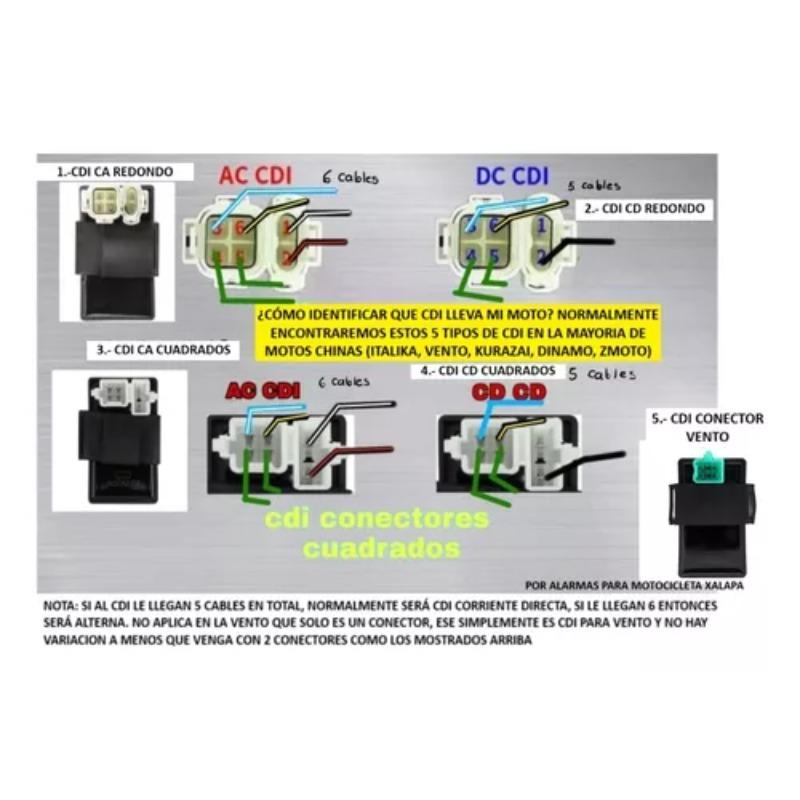 4 Pin Adjustable DC CDI Motorcycle Racing Parts Moto Ignition System DIP Switch for Vento Tornado Screamer Rocketman Carrera 250