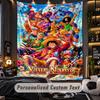 Personalized Wall Tapestry,One Piece Custom Printed Name, Fabric Wall Art For Indoor Room Backdrop