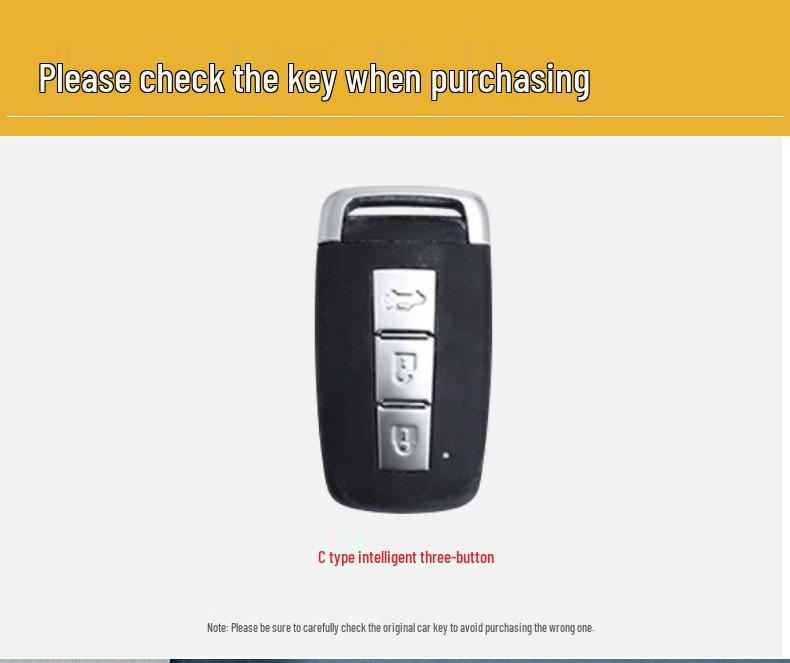 Haima S5 Key Case: Youth Version for M6, M8, S7, Family F7, V70 - Full Protective Shell