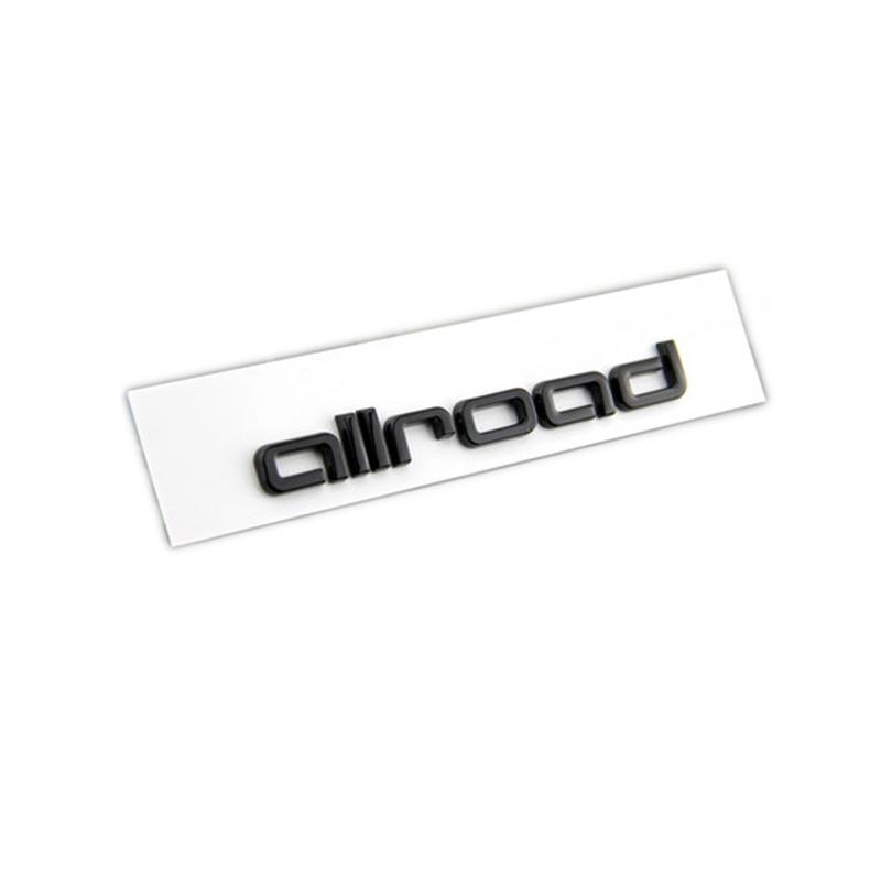 ABS Plastic Allroad Car Sticker Emblem Badge Embleme Emblema