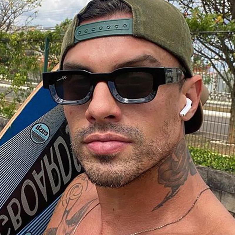 Small Rectangle Polarized Sunglasses Women Fashion Retro Brand Square Sun Glasses Men Classic Vintage Black Punk Shades UV400
