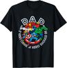 Fashion Casual Funny Comics Retro Classic Father's Day Avengers Hero Dad T-Shirt Unisex