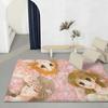 Classic Anime K-Kodomo no OmochaS Floor Mat Eco-Friendly Flannel Doormat Non-Slip Odorless Soft Short Plush Indoor Floor Rug