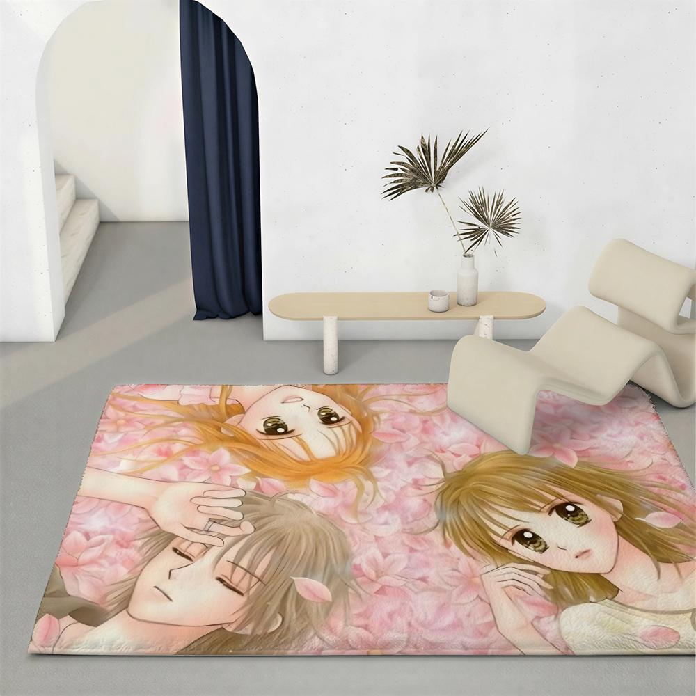 Classic Anime K-Kodomo no OmochaS Floor Mat Eco-Friendly Flannel Doormat Non-Slip Odorless Soft Short Plush Indoor Floor Rug