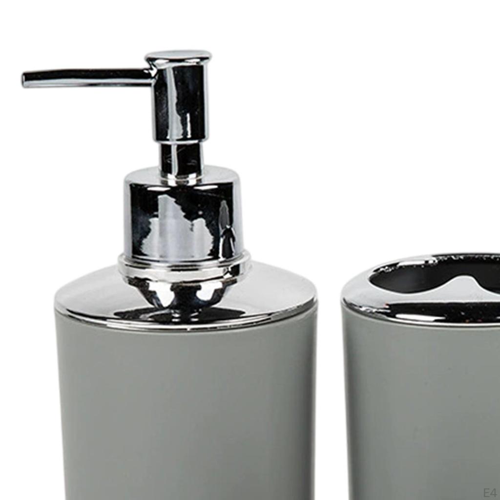 Аксессуары для ванной комнаты, ополаскиватель для полости рта, современный подарок на новоселье, декоративный дозатор мыла