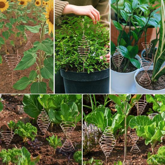 2Pcs Coil Winding Jigs for Gardening Copper Wire Antenna Making Tool Easy-to-Use Wire Antenna Jigs Garden Supply