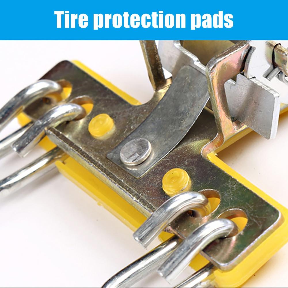 Универсальные стальные колеса для грузовиков, шины для снега, льда, цепи, ремень, зимние противоскользящие транспортные средства, колесная цепь для внедорожников, грязь, безопасность дорожного движения