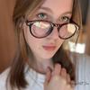 Anti Blue Light Glasses Frame New Fashion Round Glasses Frame Women Men Simple Retro Glasses  Prescription Spectacles